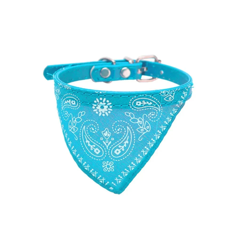 Adjustable Cat Bandana Collar