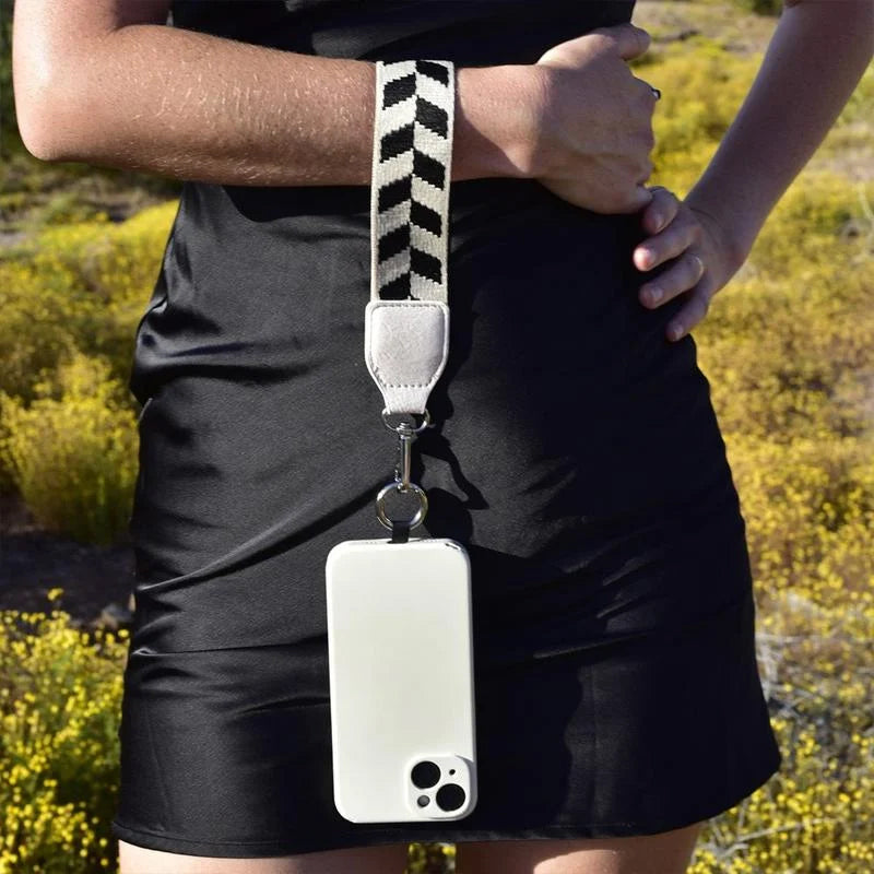 Adjustable Crossbody Phone Strap with Pouch
