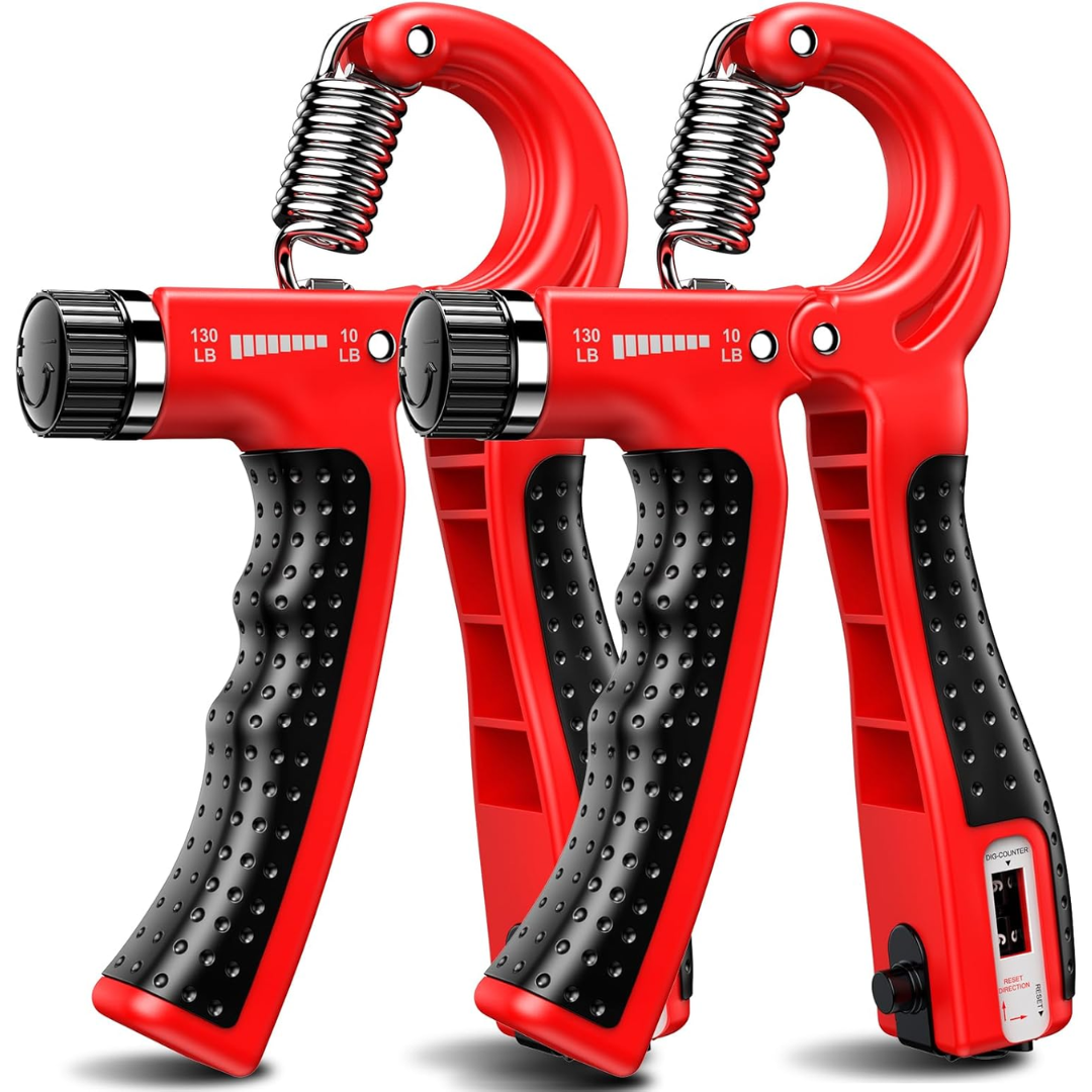 Adjustable Hand Grip Strengthener (5-60 kg) - 2-Pack