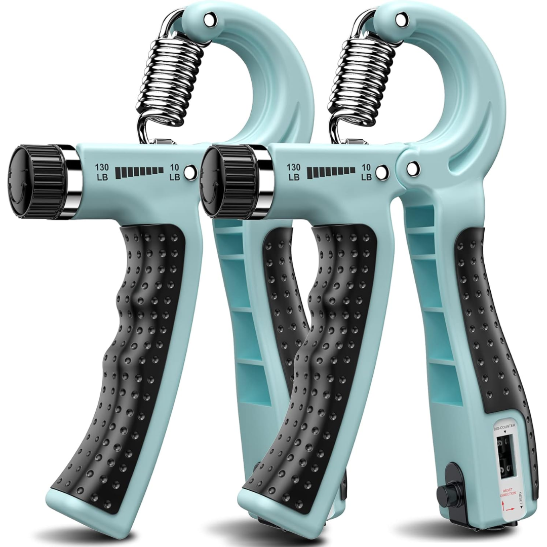 Adjustable Hand Grip Strengthener (5-60 kg) - 2-Pack