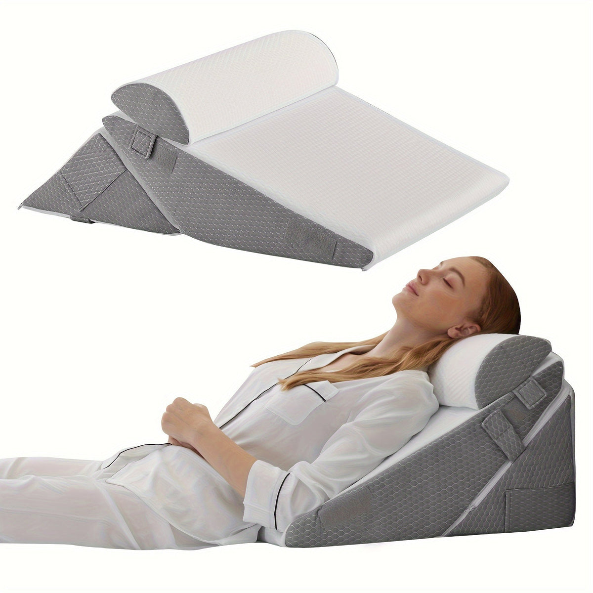 Adjustable Wedge Pillow – Comfort and Support for Recovery