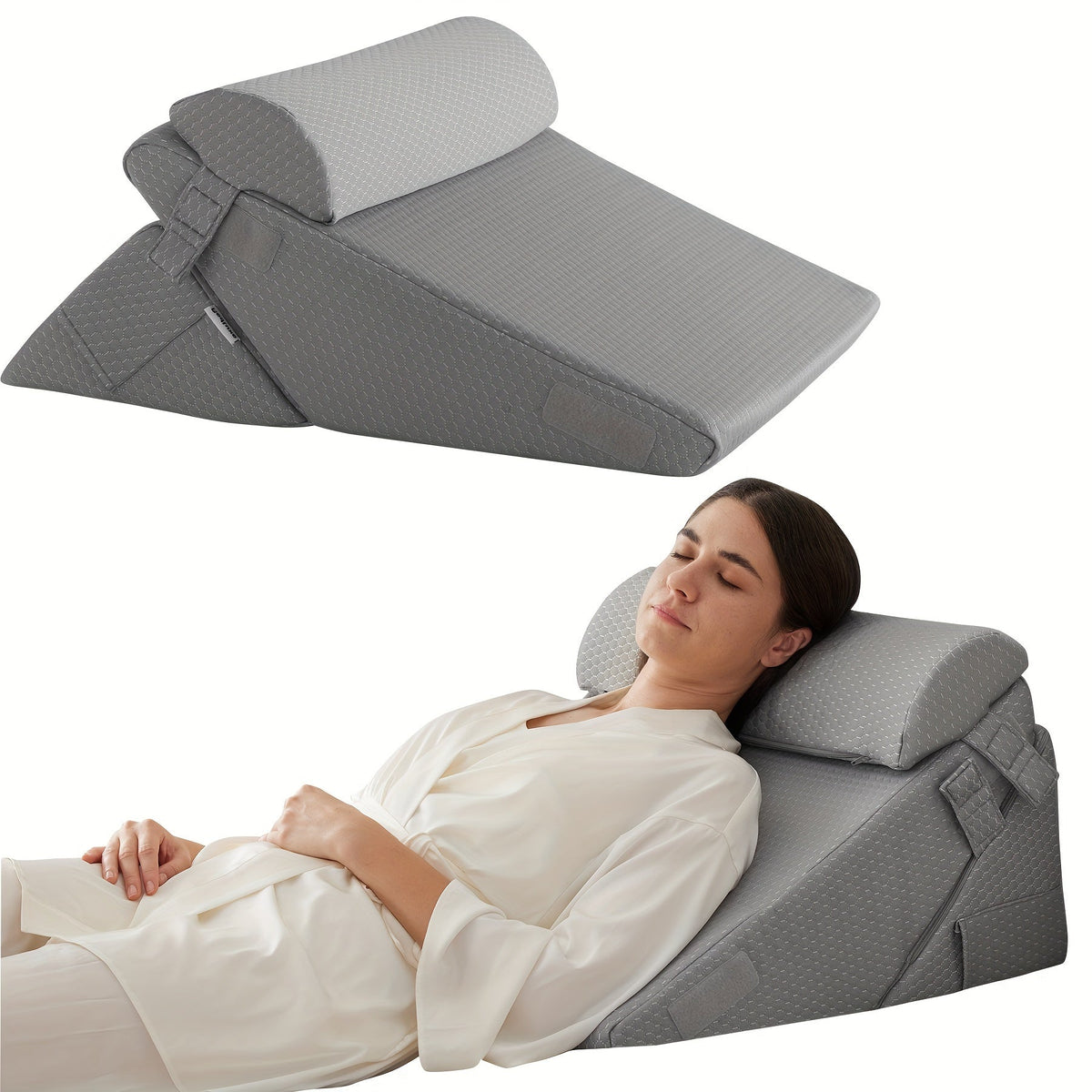 Adjustable Wedge Pillow – Comfort and Support for Recovery