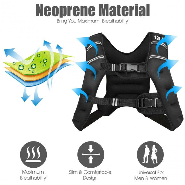 Adjustable Weighted Vest