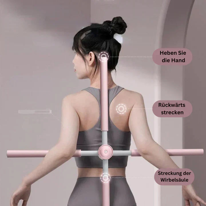 Adjustable Yoga Posture Stick for Back Alignment and Posture Correction
