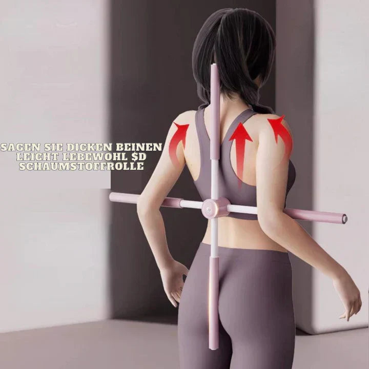 Adjustable Yoga Posture Stick for Back Alignment and Posture Correction