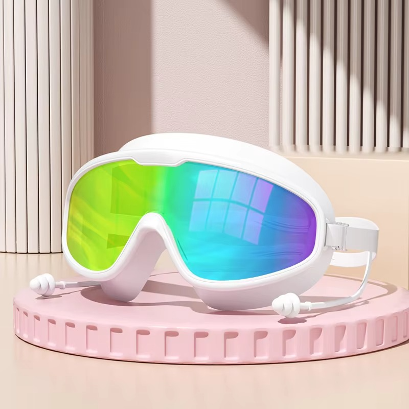 Adult Anti-Fog Swimming Goggles with UV Protection and Leakproof Fit