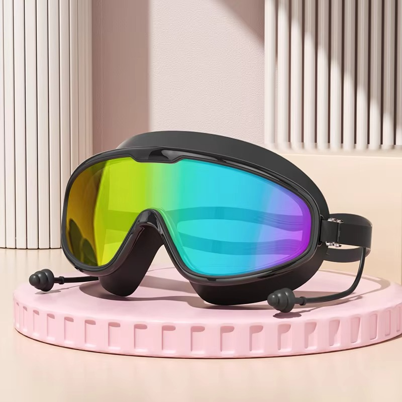 Adult Anti-Fog Swimming Goggles with UV Protection and Leakproof Fit