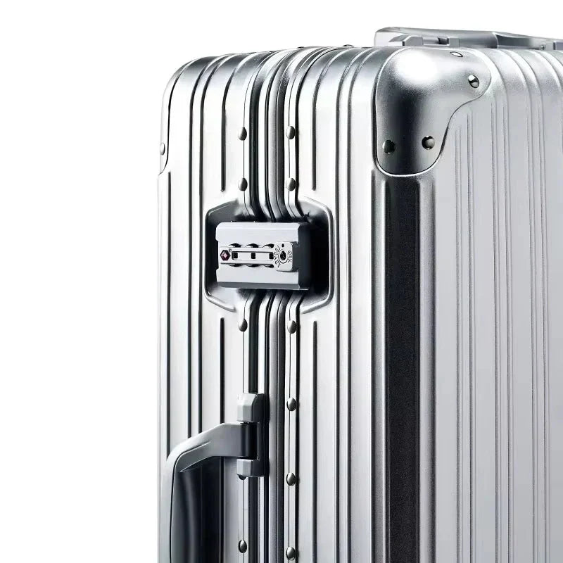 Aluminum-Magnesium Business Suitcase – Lightweight Luggage with TSA Lock