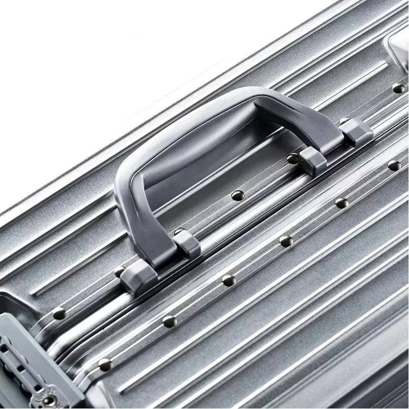 Aluminum-Magnesium Business Suitcase – Lightweight Luggage with TSA Lock