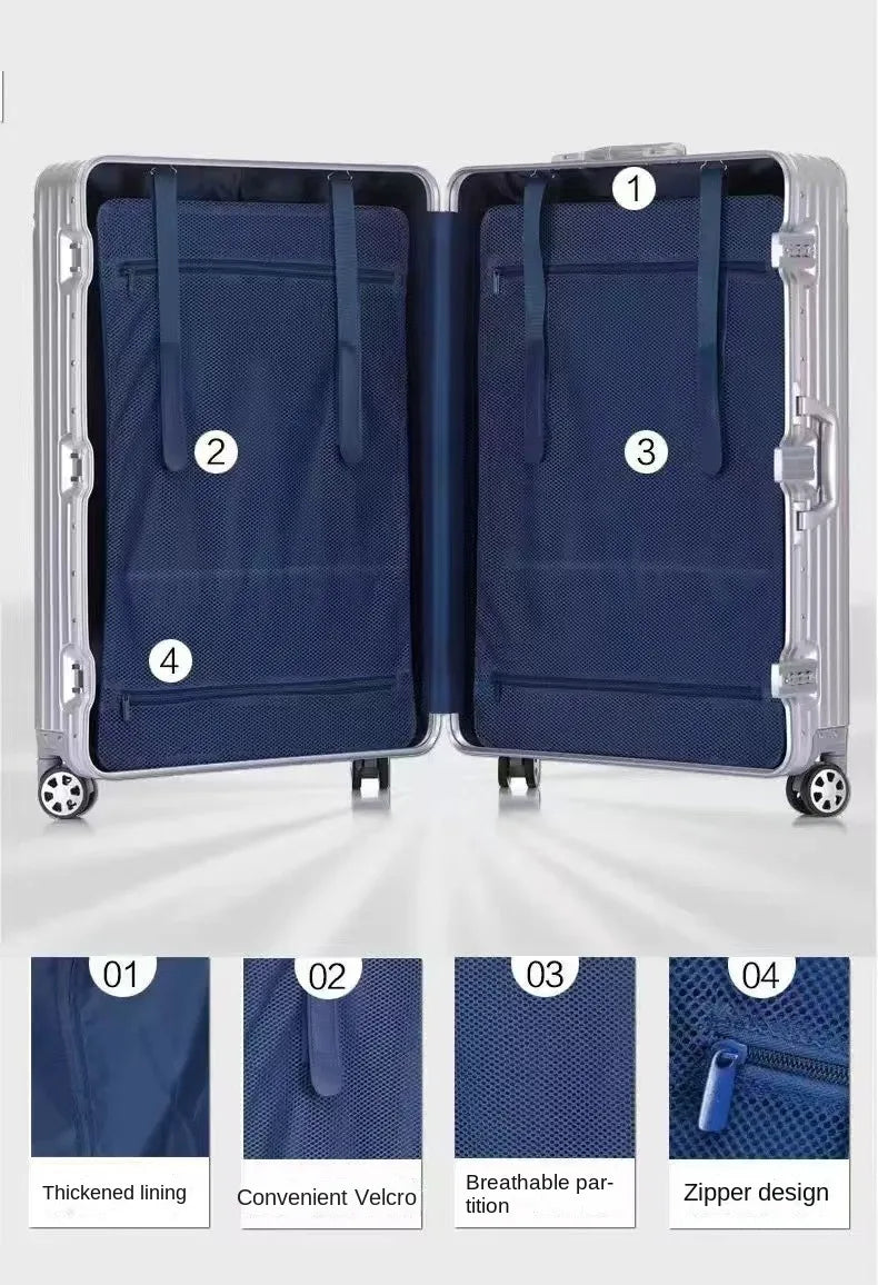 Aluminum-Magnesium Hardside Suitcase – Sarajevo