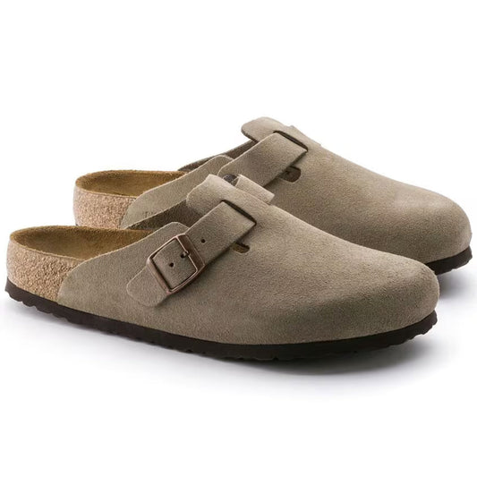 Anatomical Comfort Clogs in Taupe