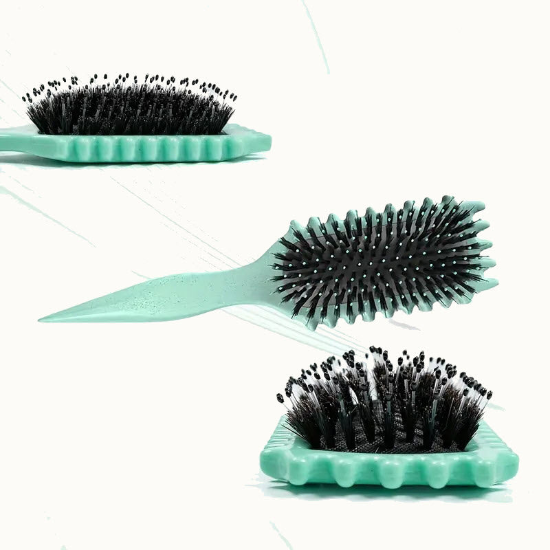 Anti-Frizz Detangling Brush for Curly and Coily Hair