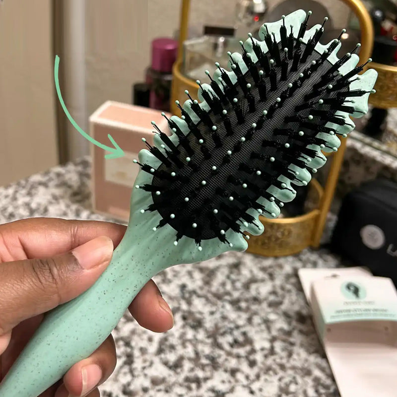 Anti-Frizz Detangling Brush for Curly and Coily Hair