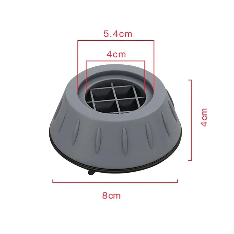 Anti-Noise and Anti-Vibration Washing Machine Stabilizer Support Pads