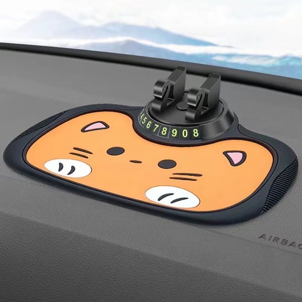 Anti-Slip Dashboard Mat and Phone Holder