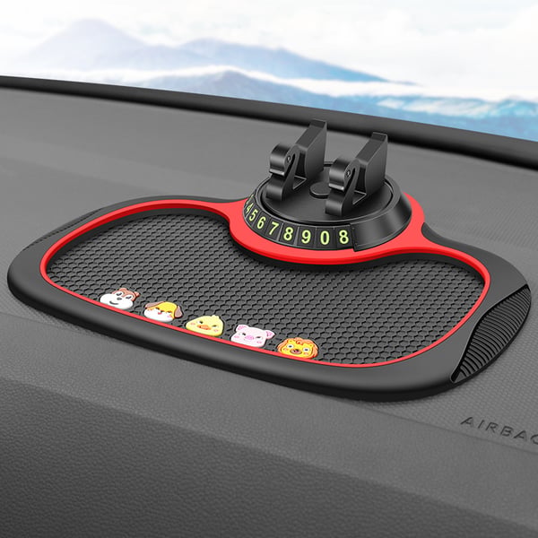 Anti-Slip Dashboard Mat and Phone Holder