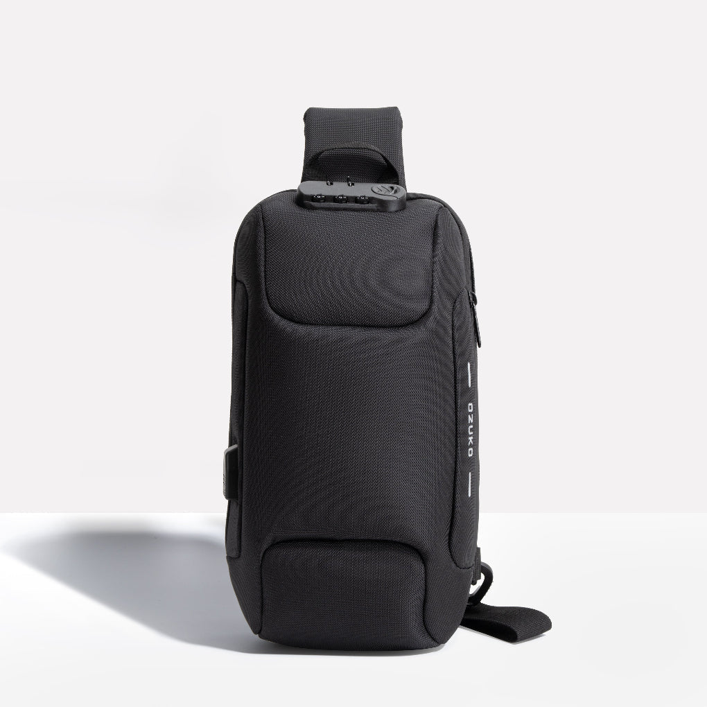 Anti-Theft Sling Bag with Charging Port