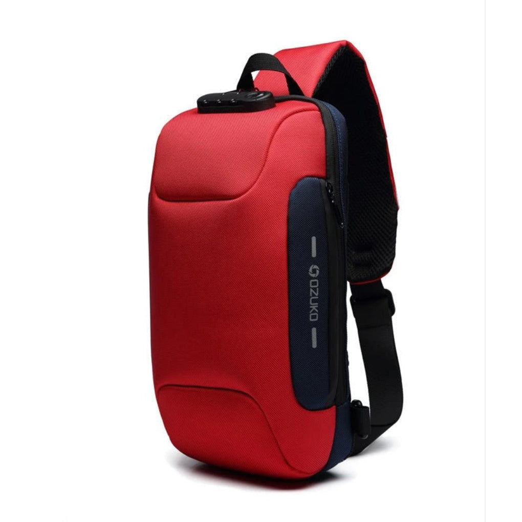 Anti-Theft Sling Bag with Charging Port