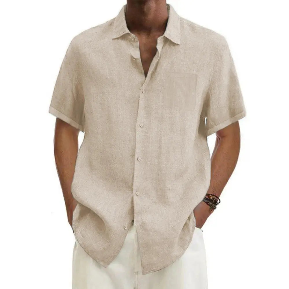 Antwerp Linen Short-Sleeve Shirt