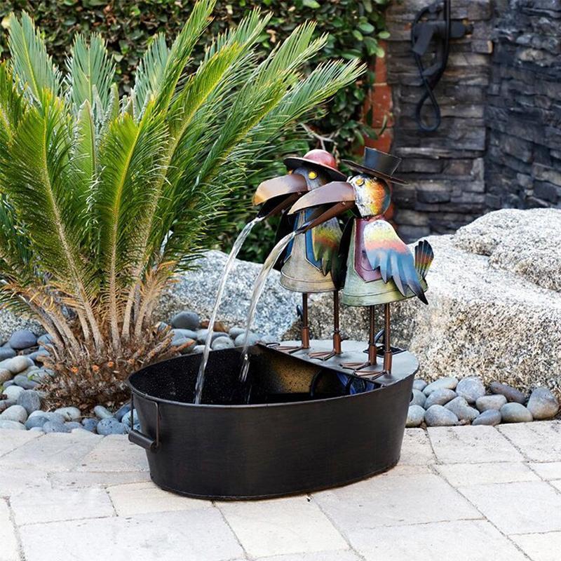 Art Deco Garden Fountain