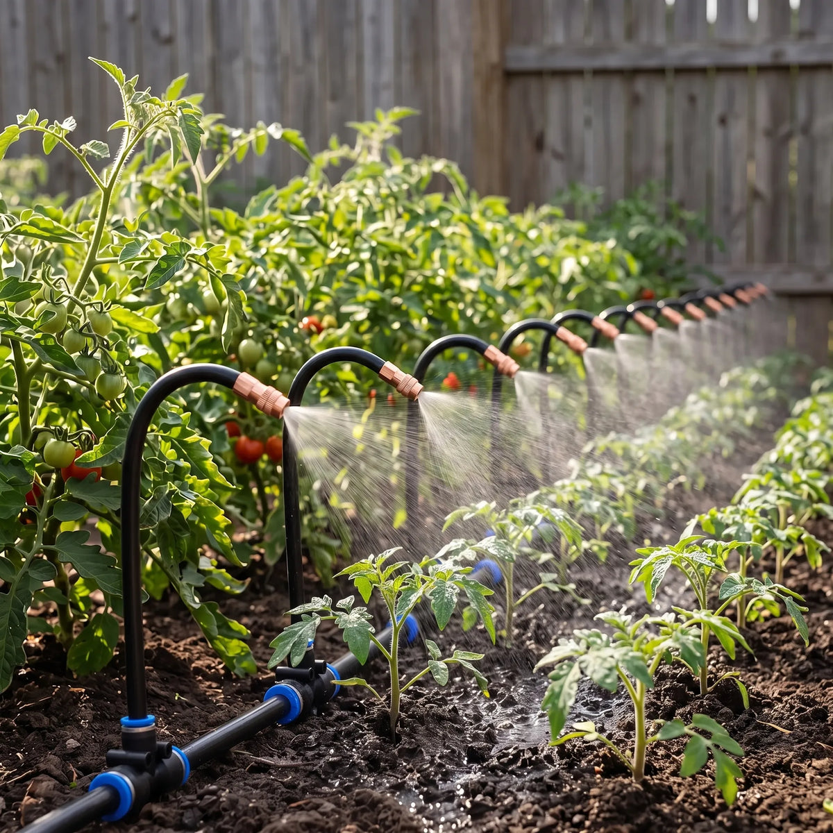 Automated Garden Misting System for Plant Hydration