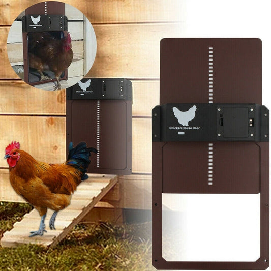 Automatic Chicken Coop Door System for Secure Protection