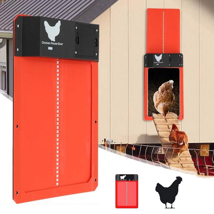 Automatic Chicken Coop Door System for Secure Protection