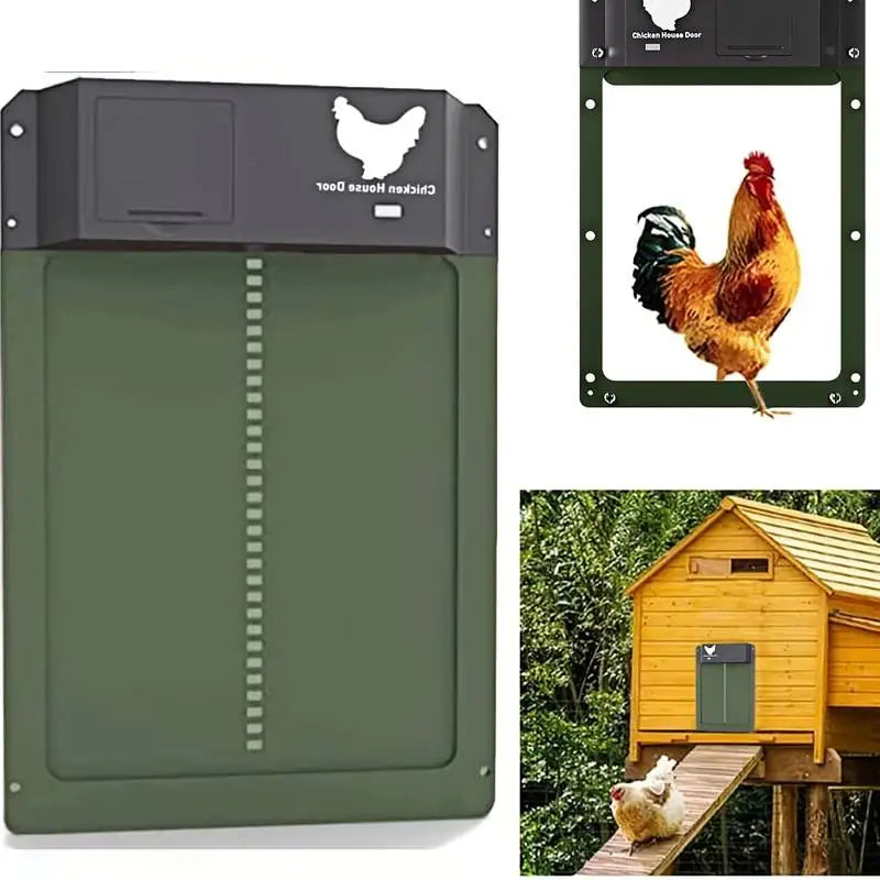Automatic Chicken Coop Door System for Secure Protection