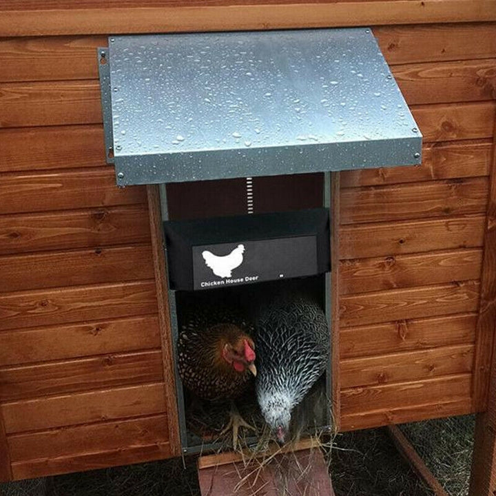 Automatic Chicken Coop Door System for Secure Protection