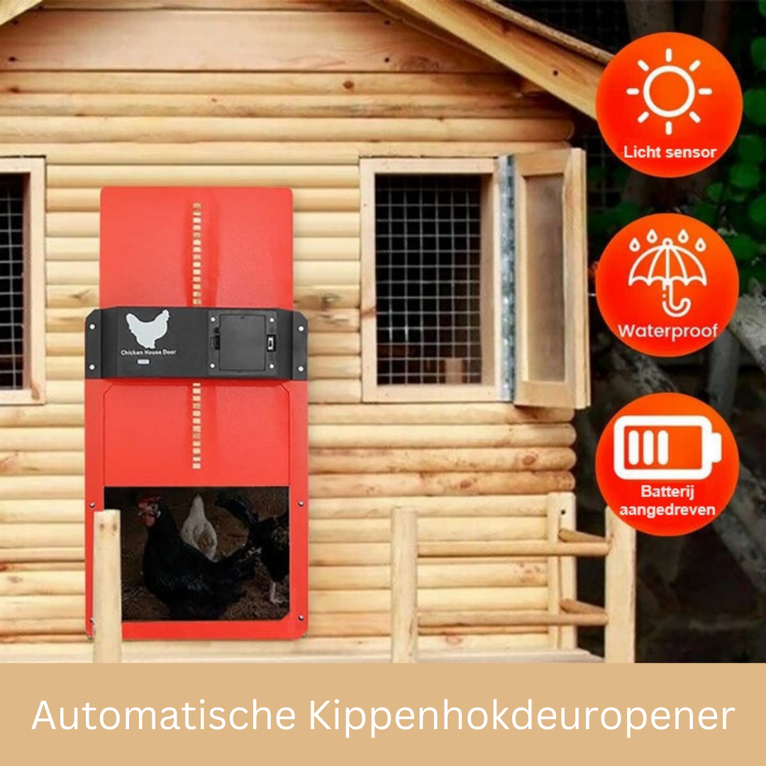 Automatic Chicken Coop Door System for Secure Protection