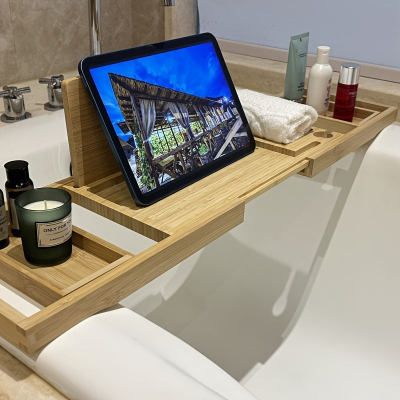 Bamboo Bathtub Caddy Tray