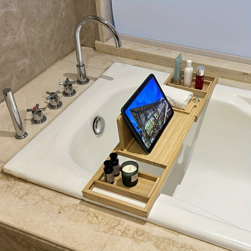 Bamboo Bathtub Caddy Tray
