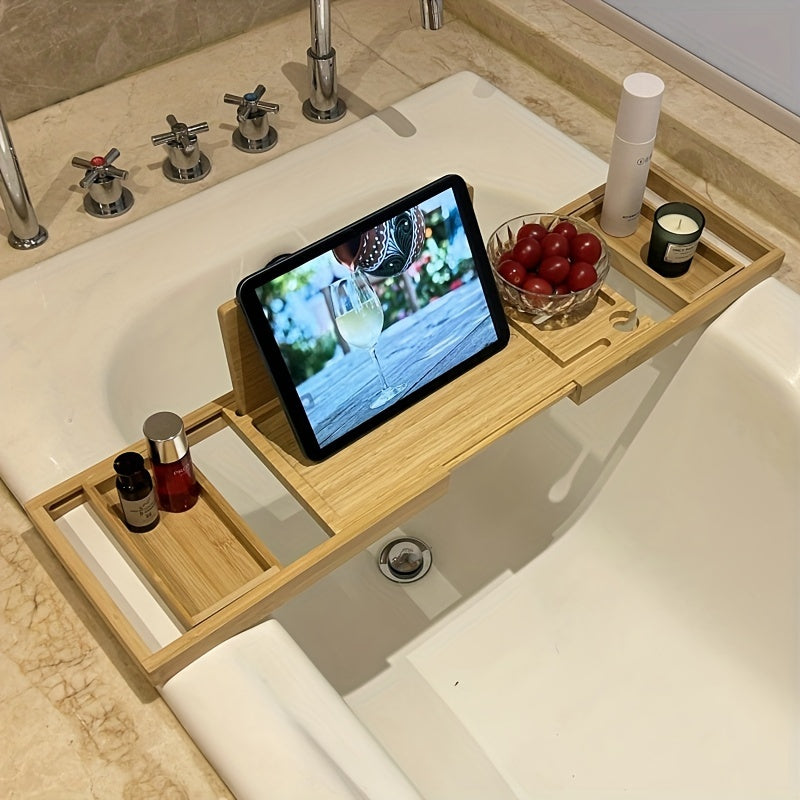 Bamboo Bathtub Caddy Tray