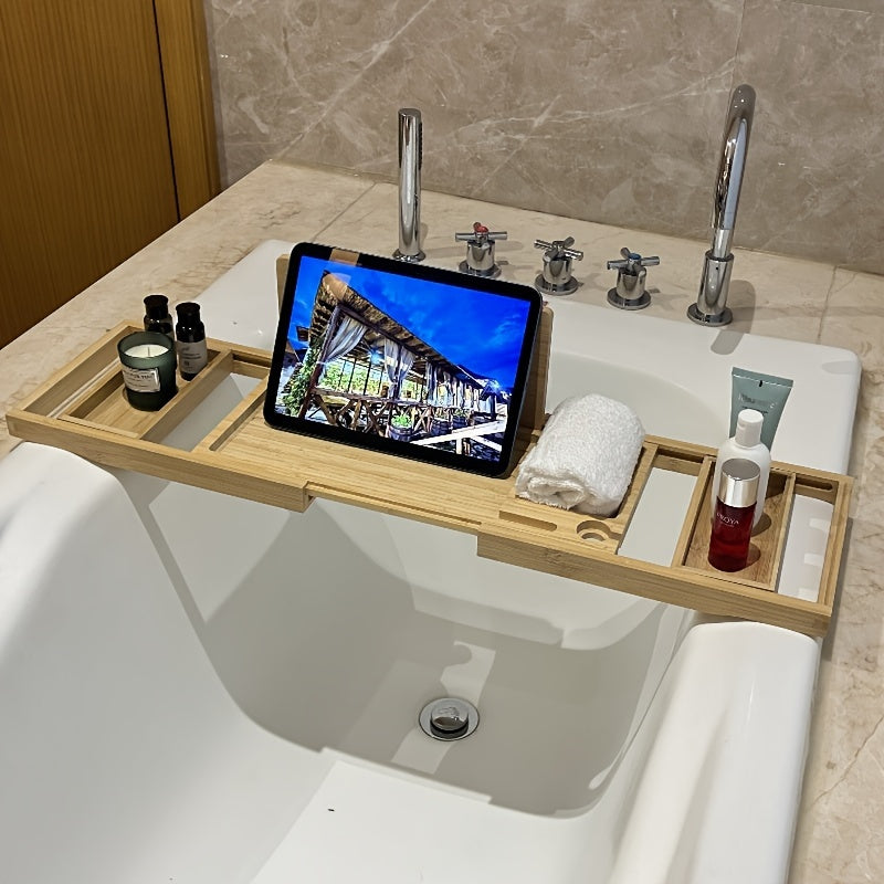 Bamboo Bathtub Caddy Tray