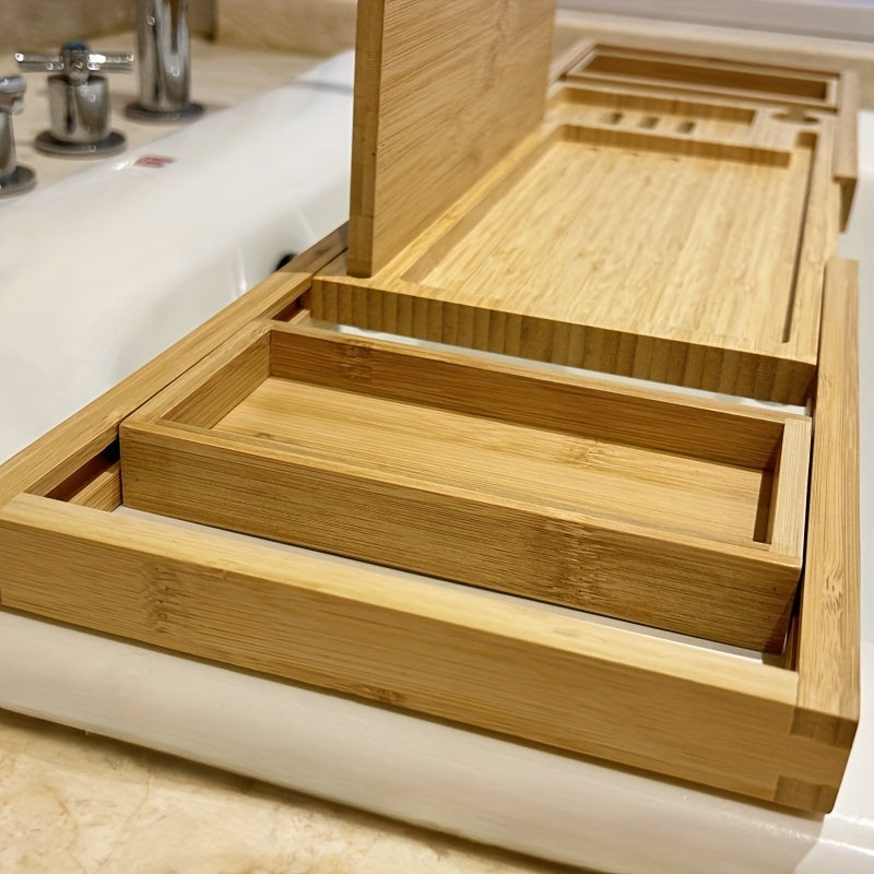 Bamboo Bathtub Caddy Tray
