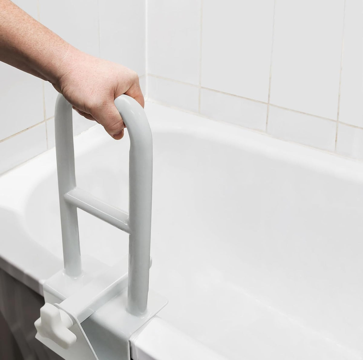 Bathtub Safety Grab Bar for Seniors & Mobility Support – No-Drill Secure Bathroom Handle