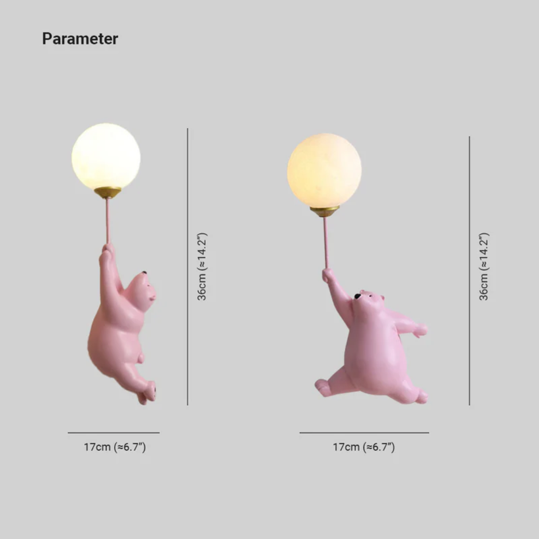 Bear Design LED Wall Lamp