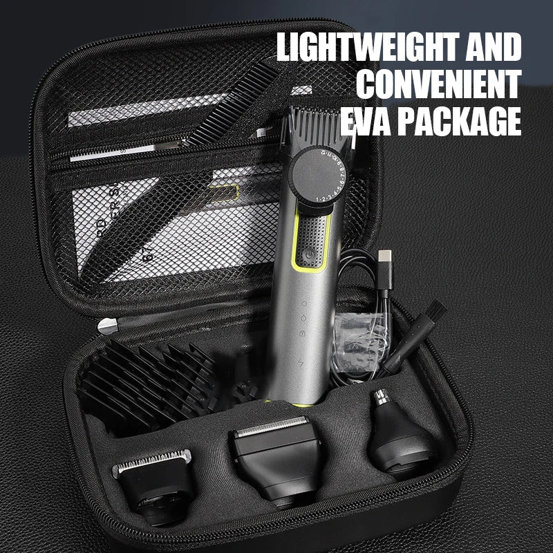 Beard Trimmer and Cordless Hair Clipper Set
