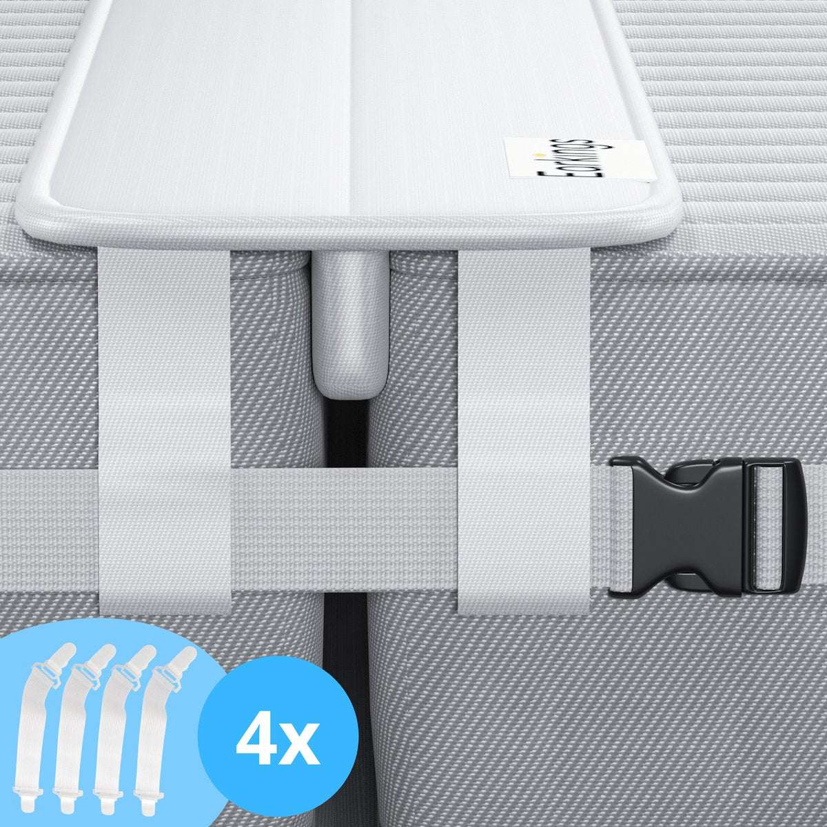 Bed Bridge Mattress Gap Filler – Keeps Mattress in Place Without Slipping