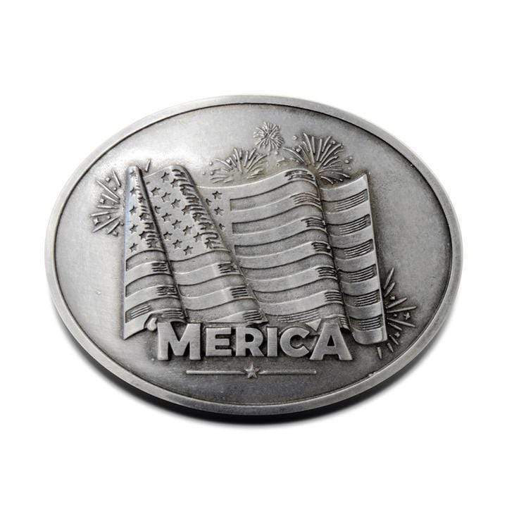 Belt Buckle with Beer Holder