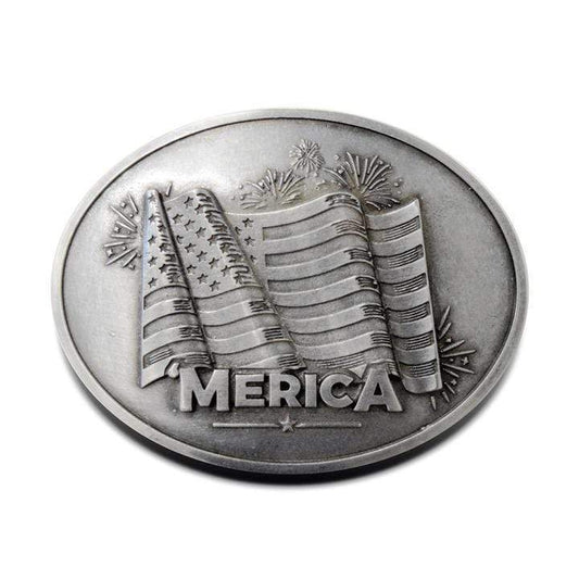 Belt Buckle with Beer Holder