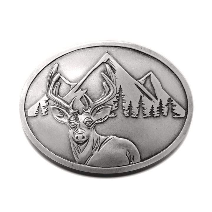 Belt Buckle with Beer Holder
