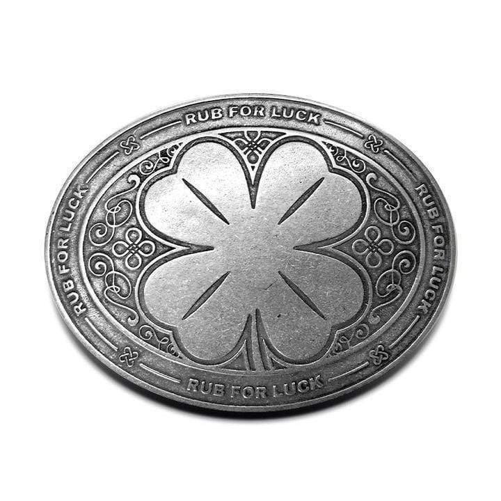Belt Buckle with Beer Holder