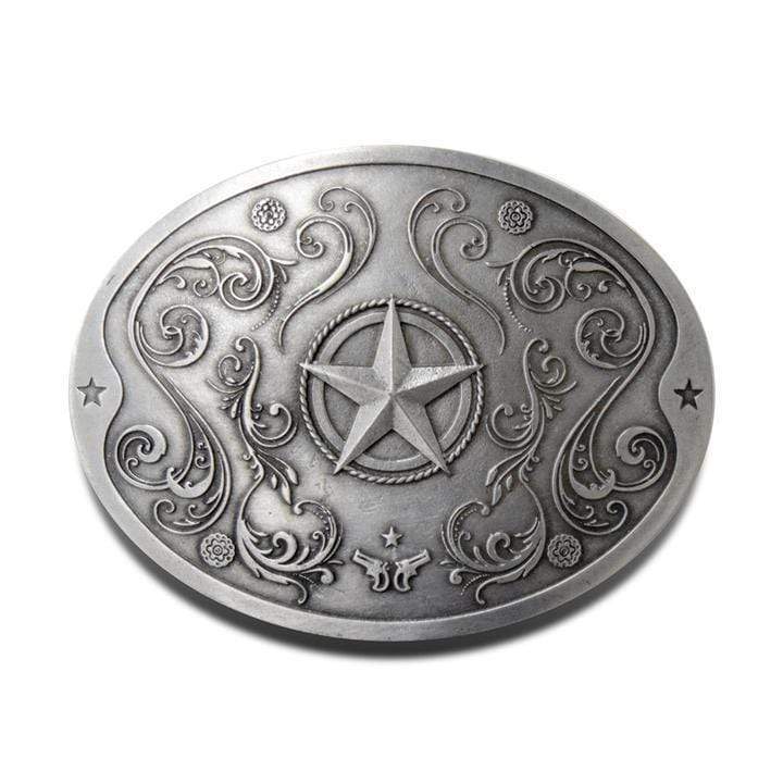 Belt Buckle with Beer Holder