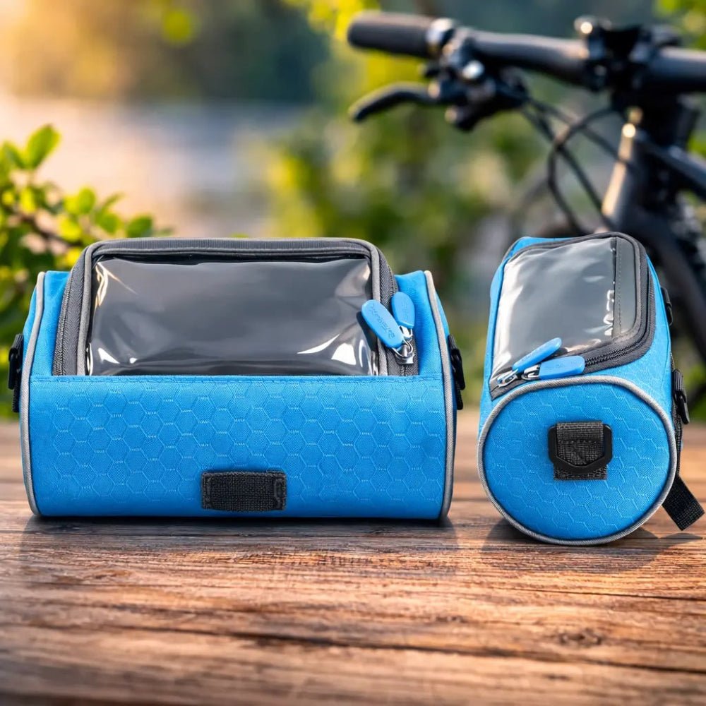 Bike Handlebar Bag with Phone Holder – Waterproof Small Item Storage