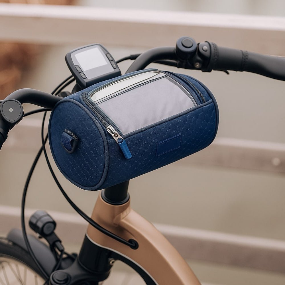 Bike Handlebar Bag with Phone Holder – Waterproof Small Item Storage