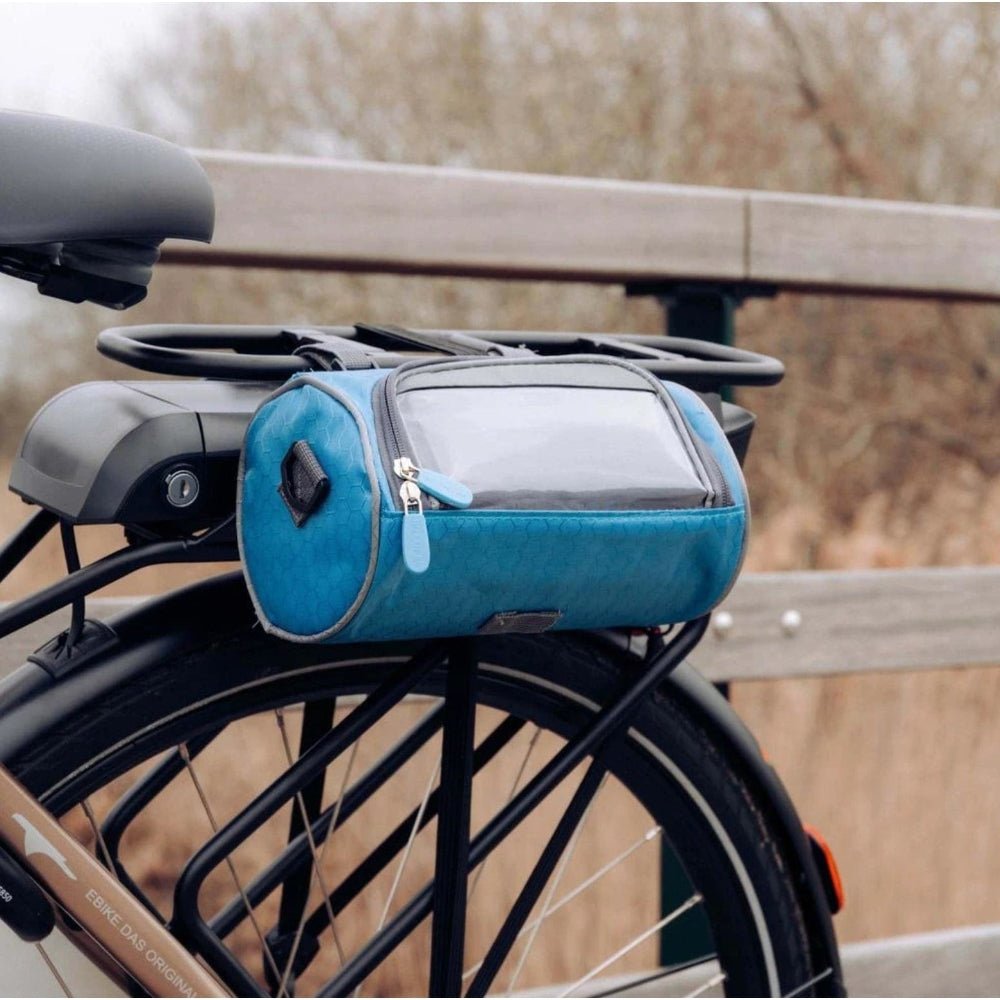 Bike Handlebar Bag with Phone Holder – Waterproof Small Item Storage