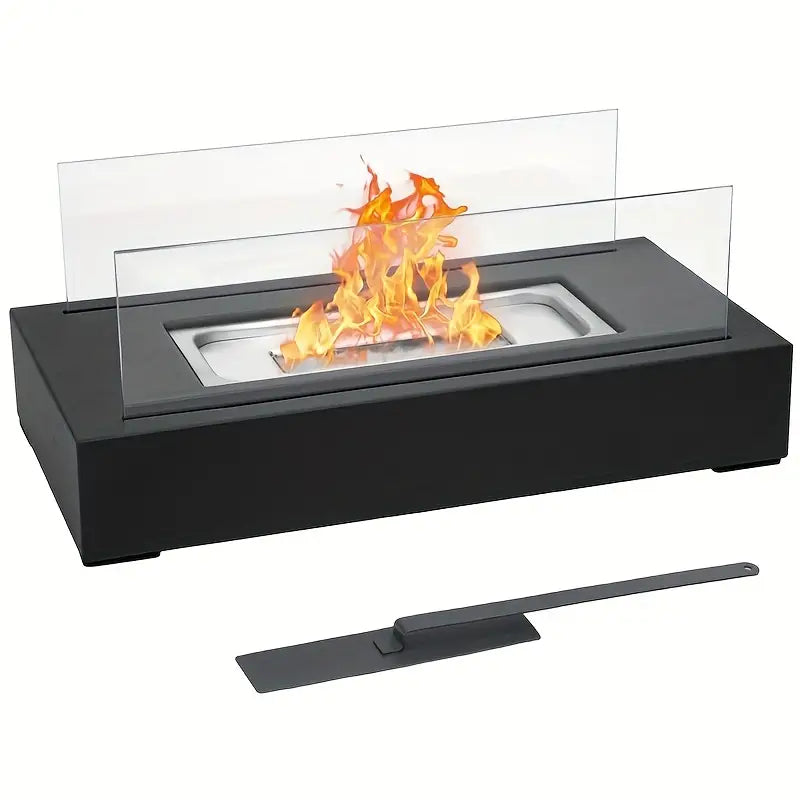 Bioethanol Table Fireplace with Modern Design