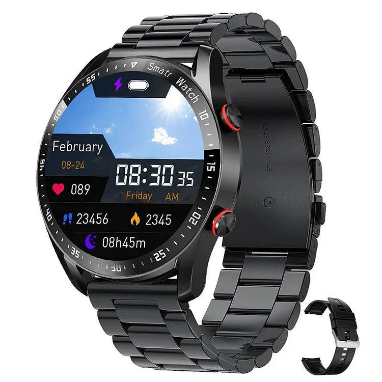 Blood Sugar and Health Monitoring Smartwatch
