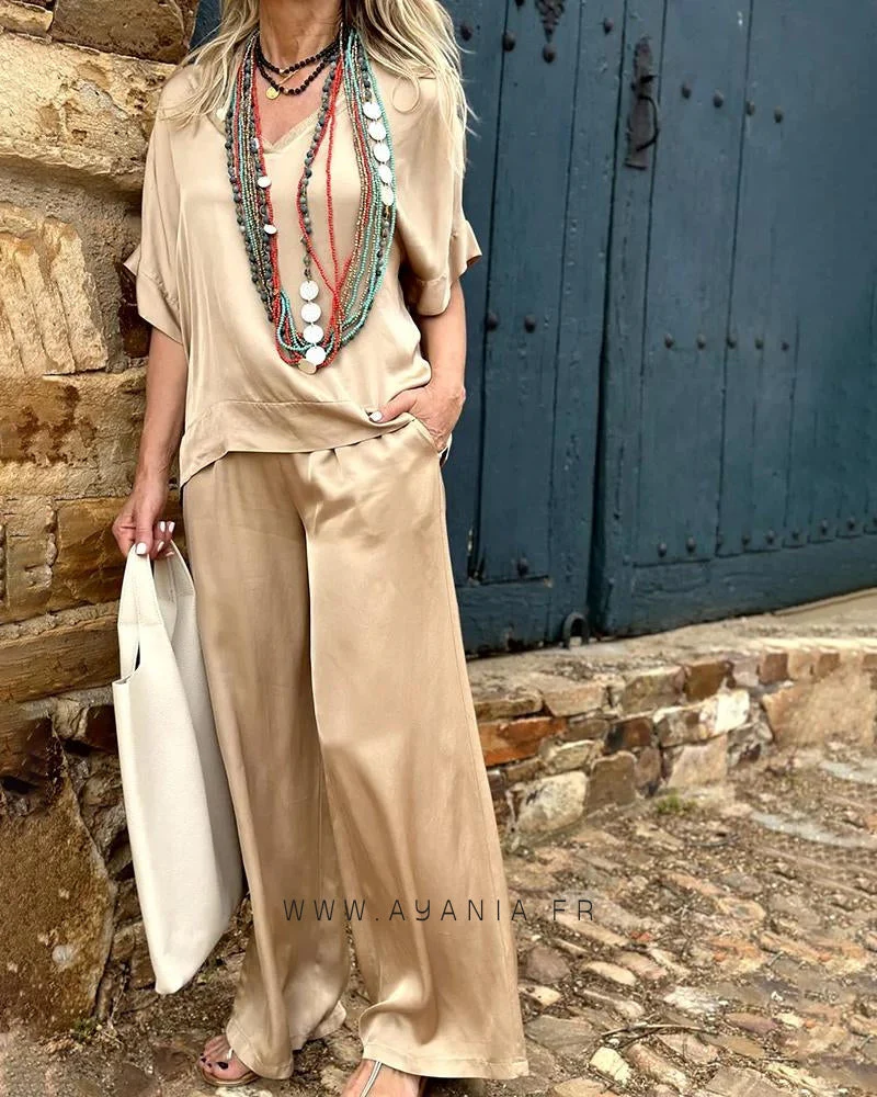 Blouse and Pants Set